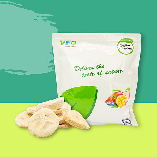 Freeze-Dried Banana Slices - Freeze Dry Banana Chips - No additives