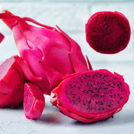 Freeze-Dried Dragon Fruit Diced - Pitaya Pieces - No Additives