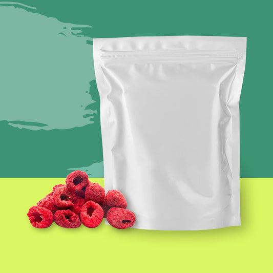 Freeze-Dried Raspberry, Whole - Grade A Raspberries - Ideal for Cocktail