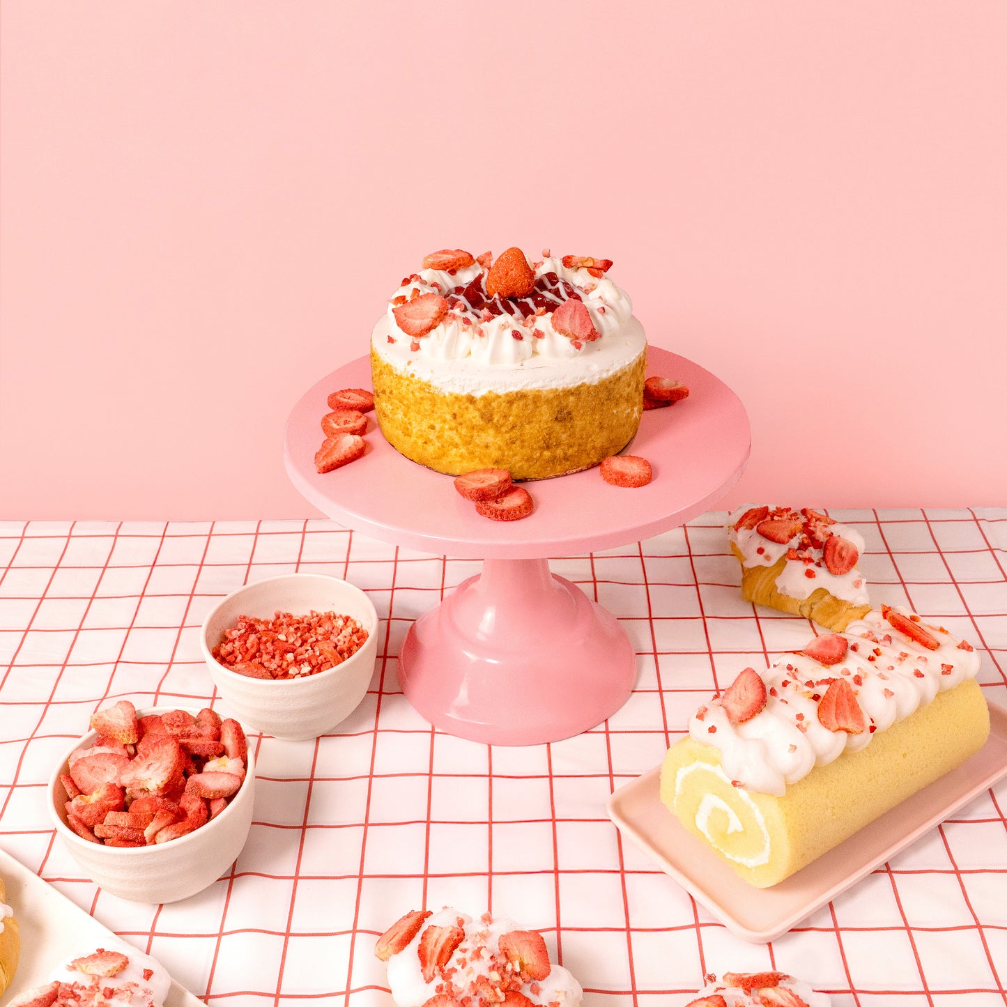 Freeze-Dried Strawberry Slices For Baking and Smoothies - No added sugar