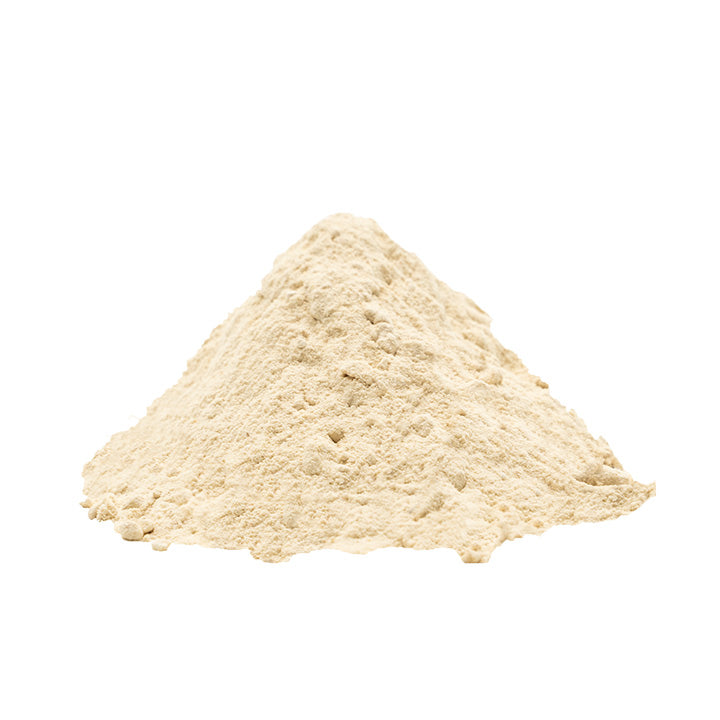 Freeze-dried Banana Powder on white background — natural fruit by VFD, perfect for baking, dessert, and smoothie