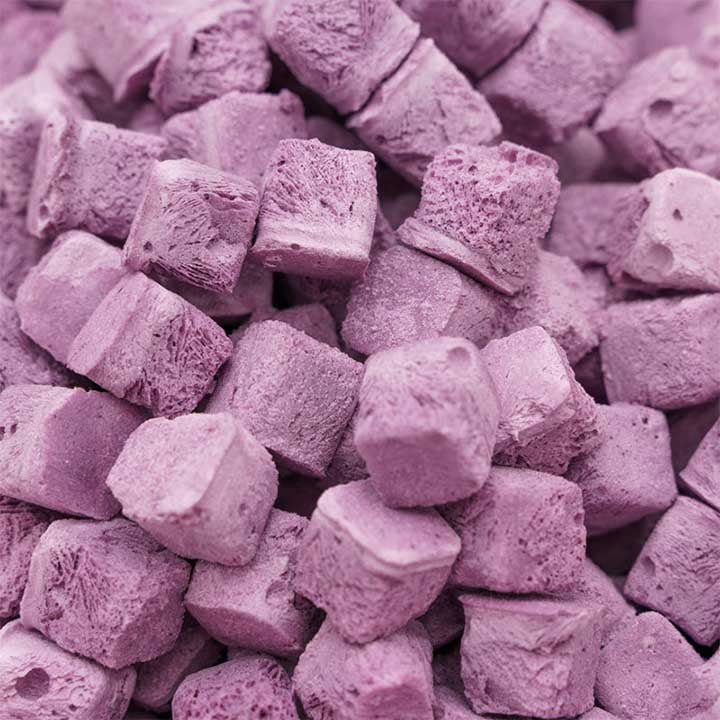 Bulk Freeze dried Blueberry Yogurt Cube