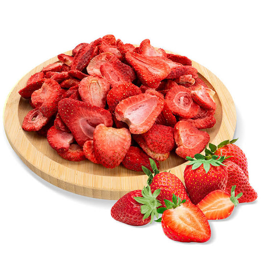 Freeze-Dried Strawberry Slices For Baking and Smoothies - No added sugar