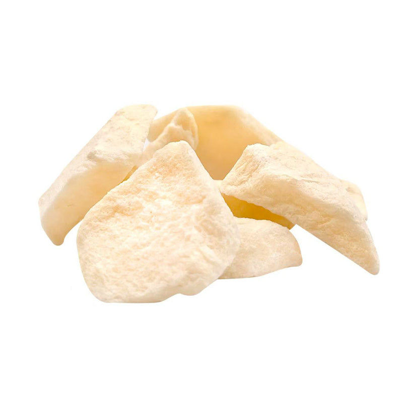 Freeze-dried Apple Slice on white background — crisp, natural fruit by VFD, perfect for baking, dessert, and smoothie