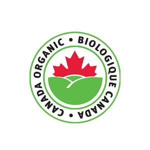 Canada organic certification mark on a white background