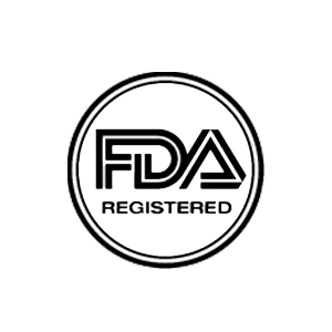 FDA certification mark on a white background