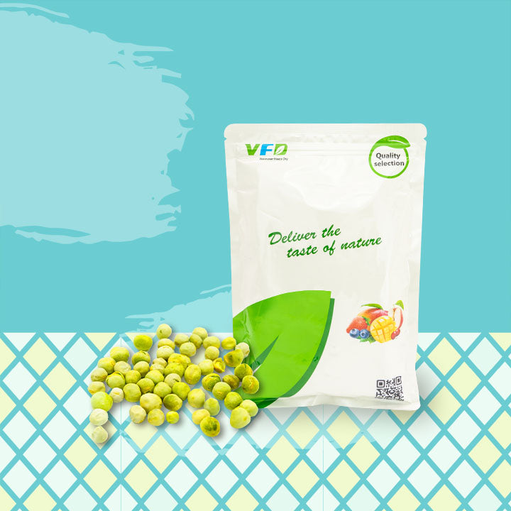 Freeze-Dried Pea - Whole Peas Unflavored - No Additives - Ideal for Soup