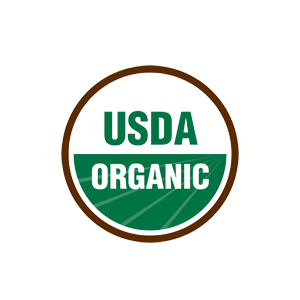 USA organic certification mark on a white background